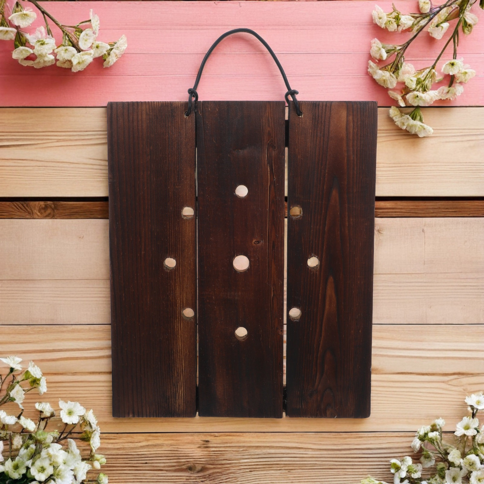 Fern Charred Mounting Board Wo - огляд і ціна Vertical Planter