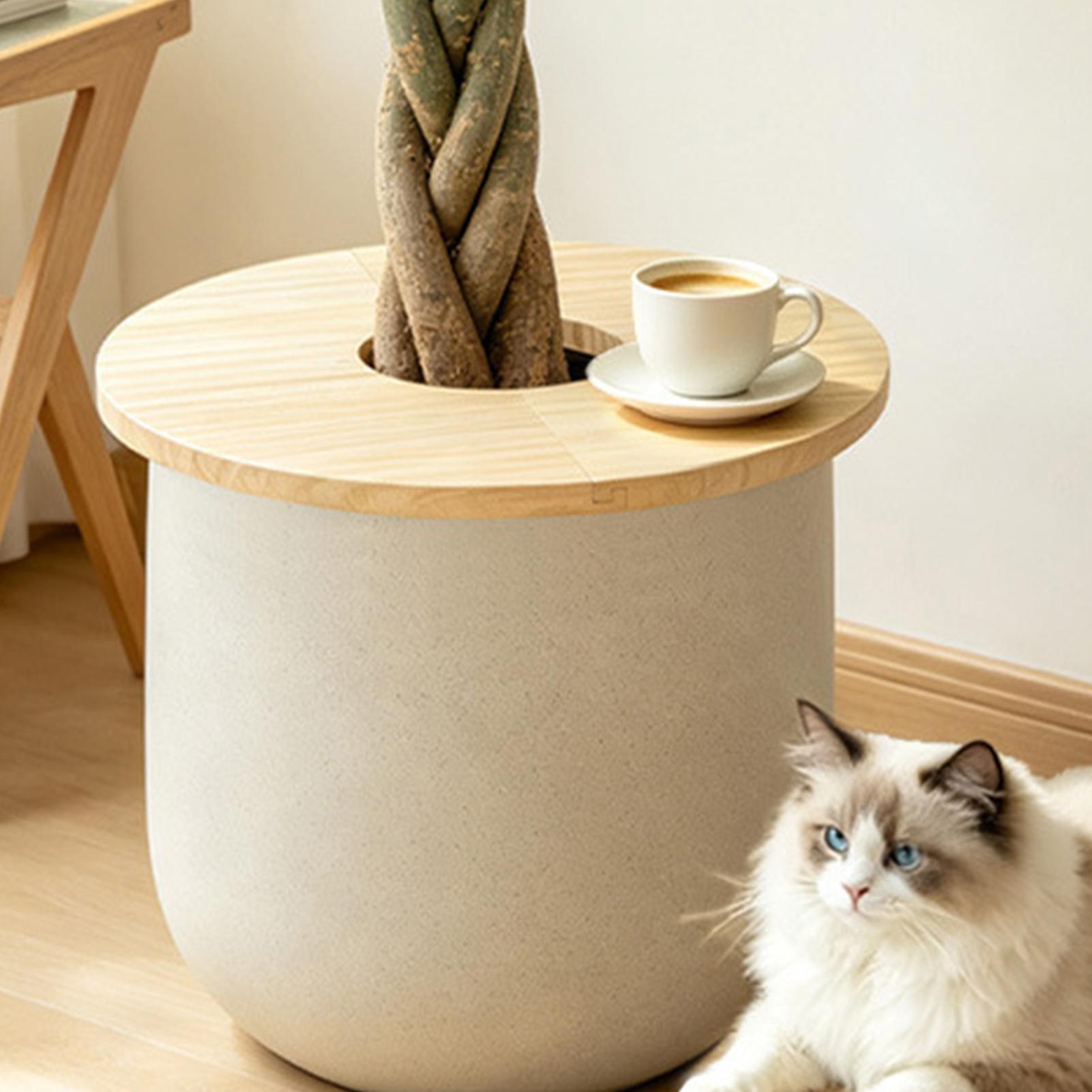 Flower Pot Covers Wooden Split - огляд і ціна Indoor Herb Garden