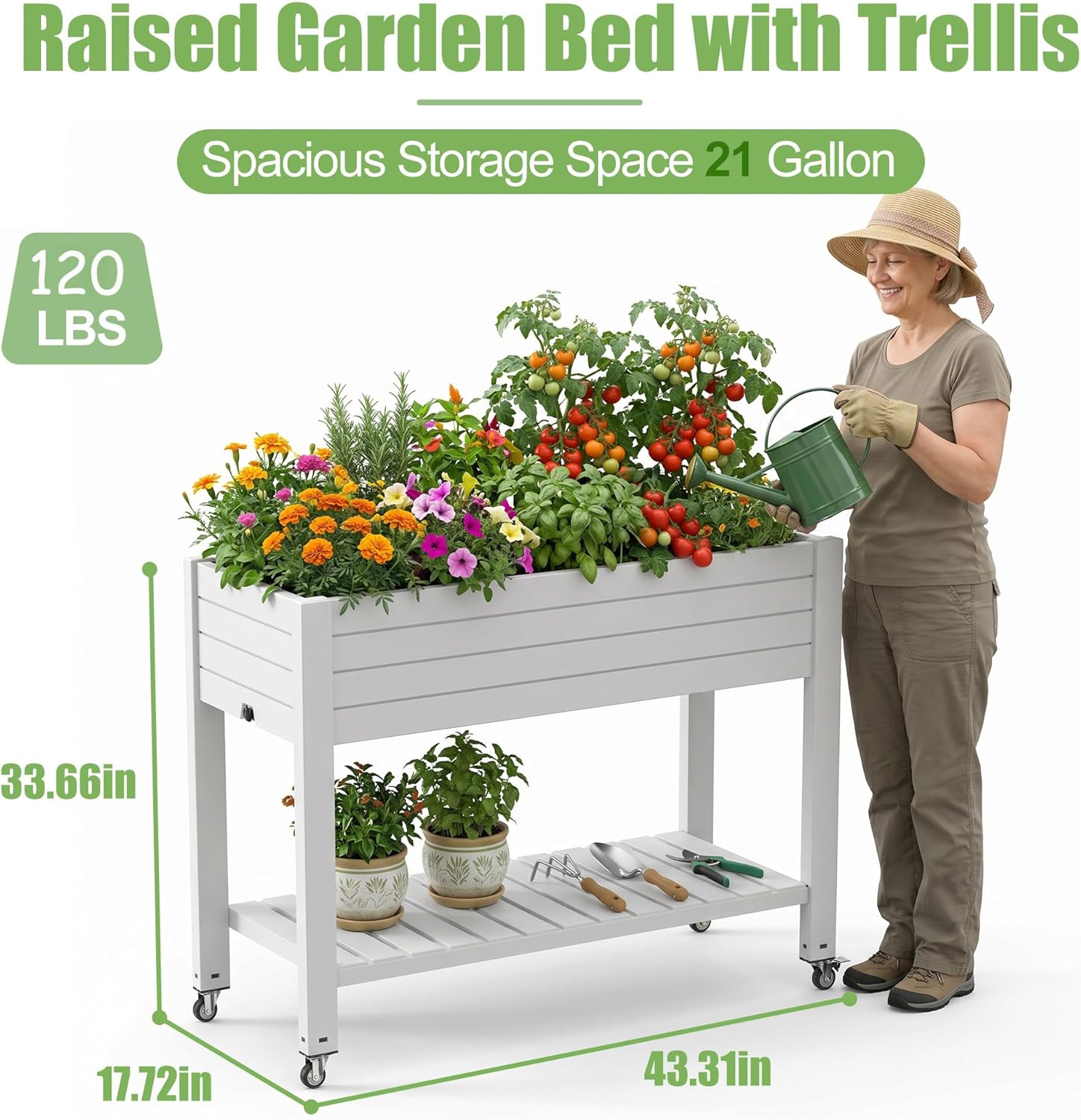 Raised Garden Beds Outdoor, wi - огляд і ціна Raised Garden Bed