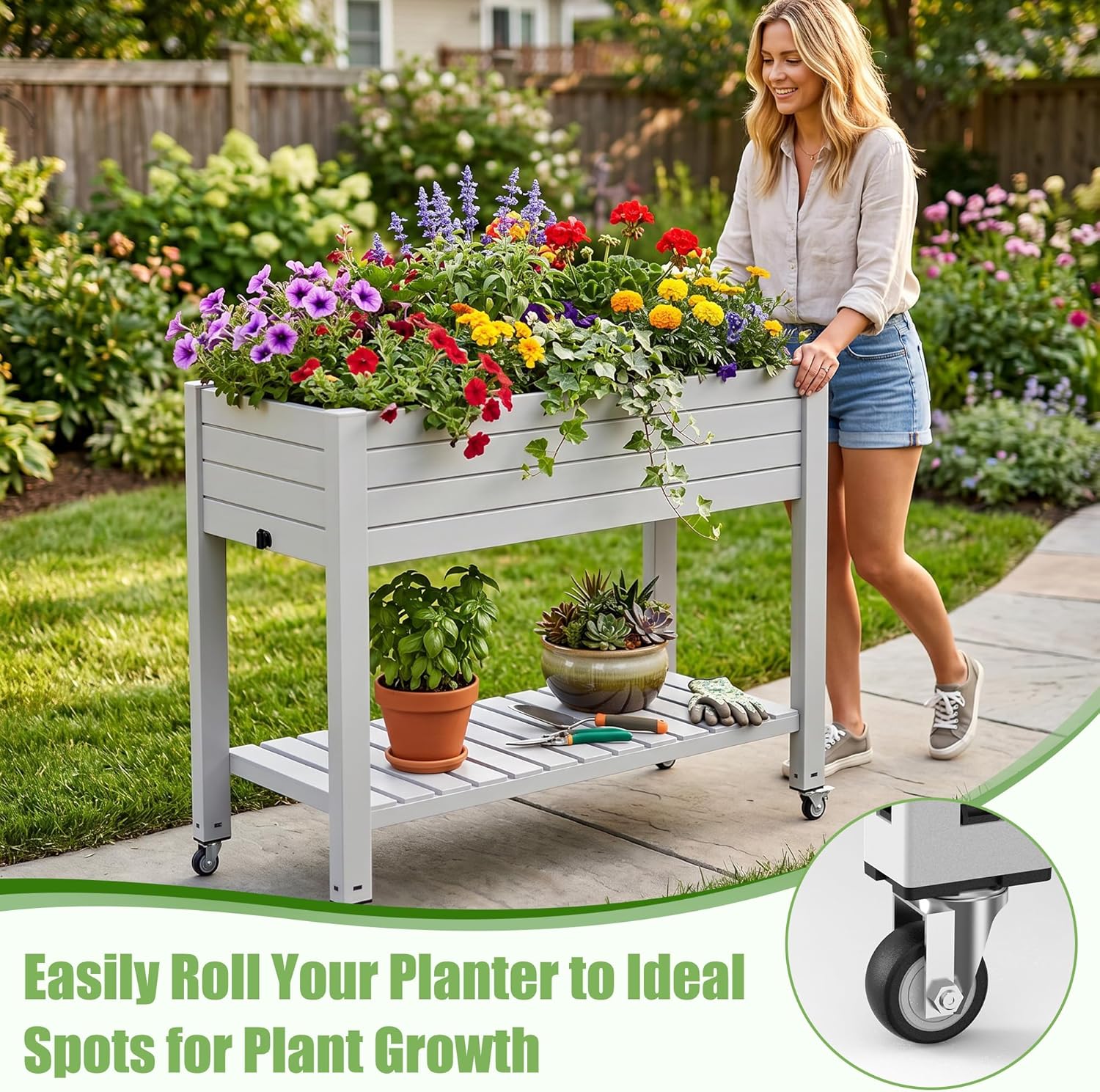 Raised Garden Beds Outdoor, wi - огляд і ціна Raised Garden Bed