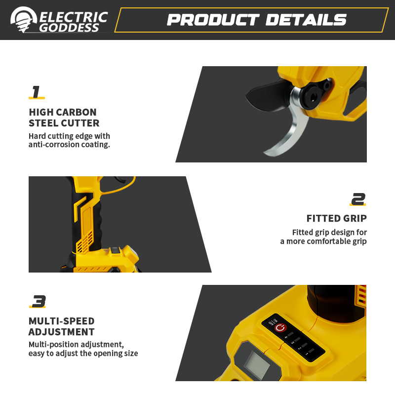 Brushless 55mm Electric Prunin - огляд і ціна Pruning Shears