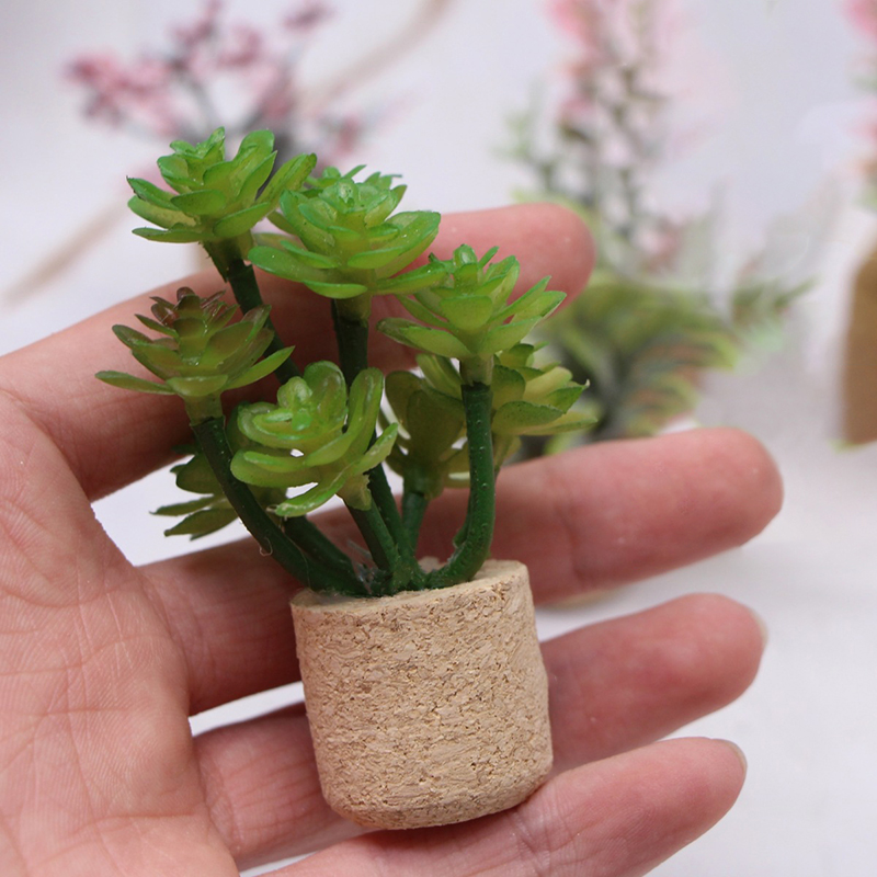 1:12 Dollhouse Simulation Flow - огляд і ціна Plant Pot