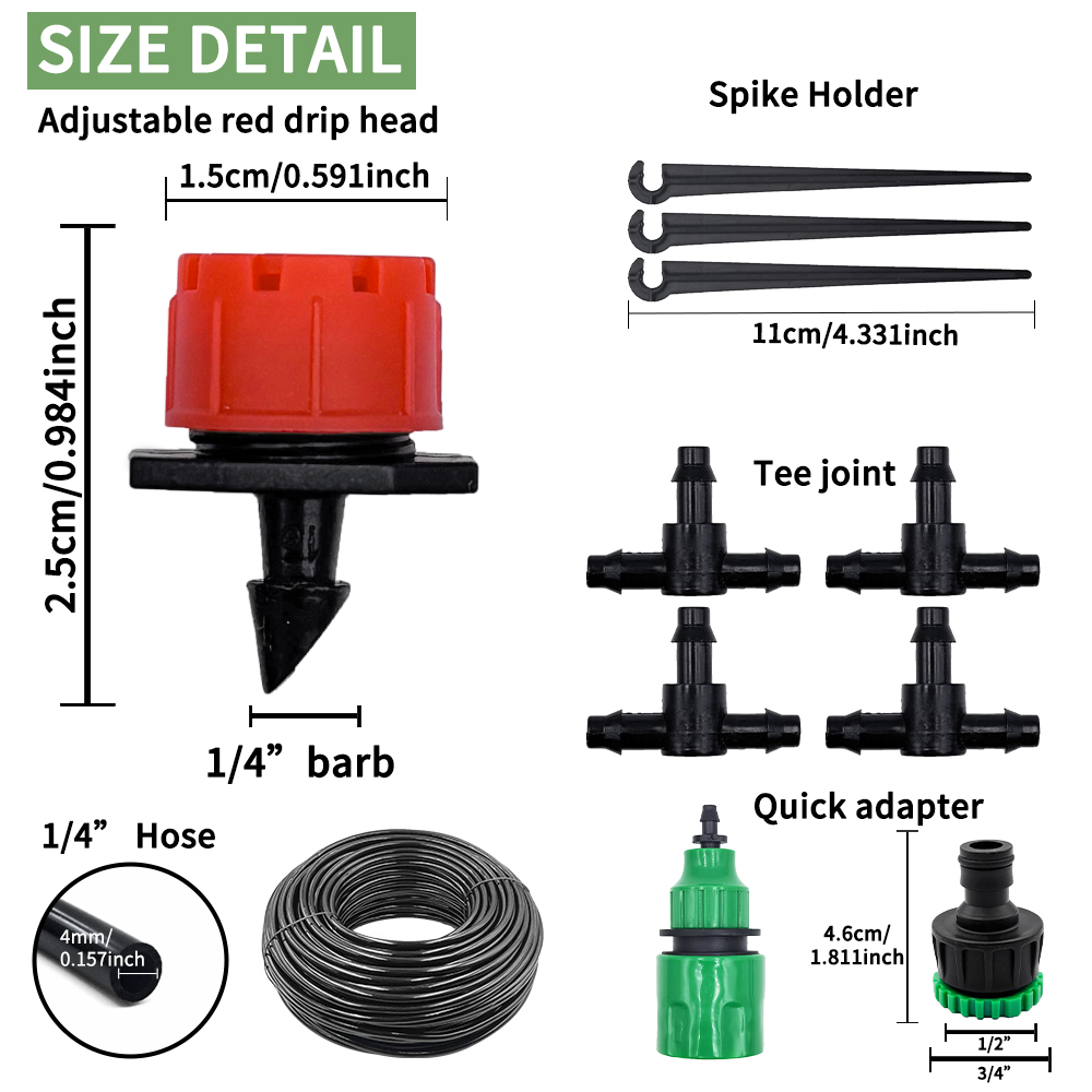 Automatic Drip Irrigation Kit  - огляд і ціна Trowel Garden Tools