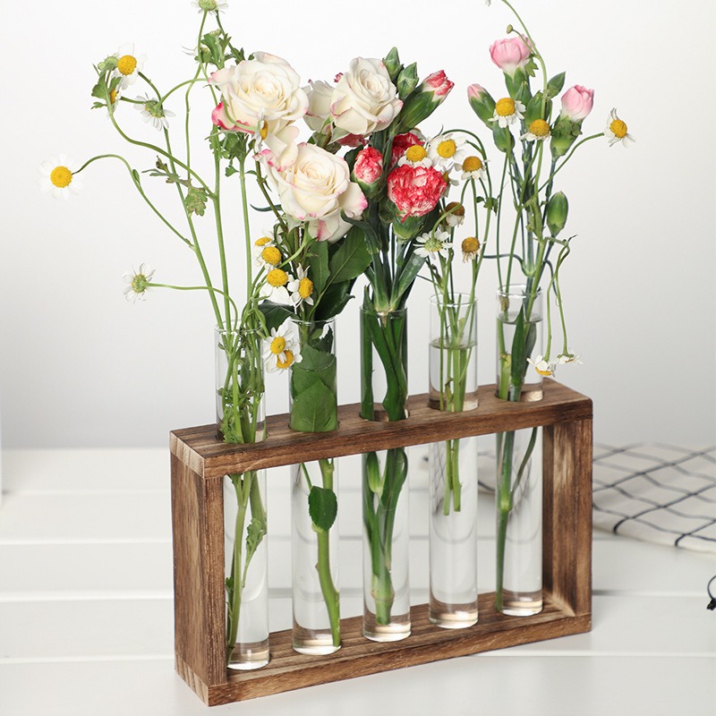 5-Tube Glass Hydroponic Plante - огляд і ціна Indoor Herb Garden