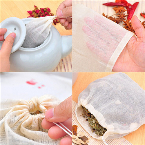 1pc/10Pcs Cotton Tea Bags Musl - огляд і ціна Grow Bag